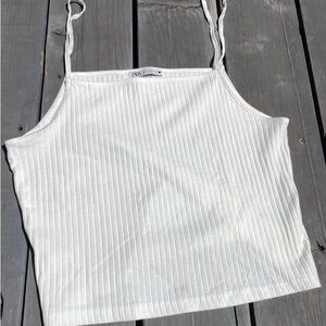 Zara white tank/cami